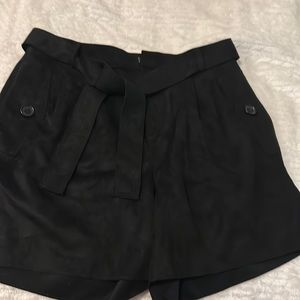 Banana Republic faux suede shorts